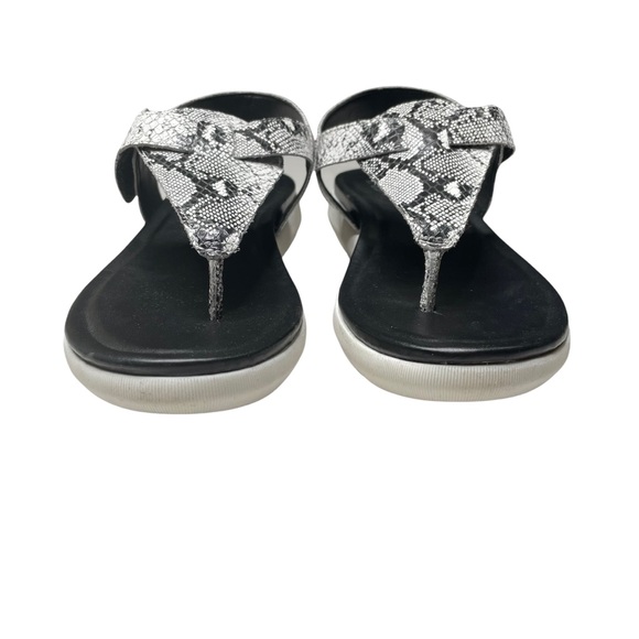 Naturalizer Lincoln white snake sandal - Picture 2 of 11